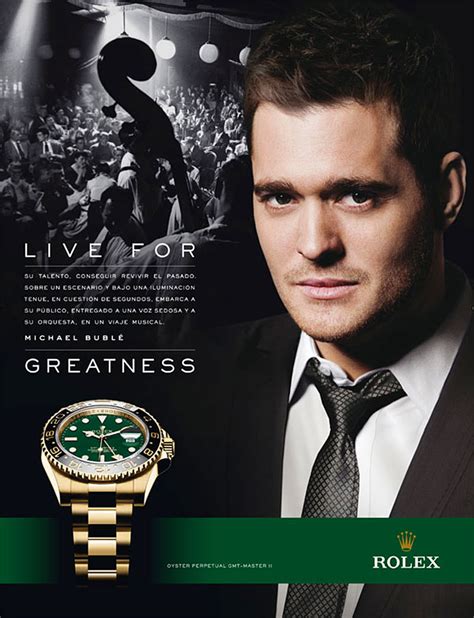 rolex ad with celebrities